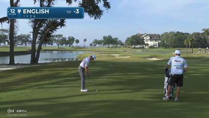 Harris English | Round 2 | 12th hole | Shot 2 | 2025 The RSM Classic