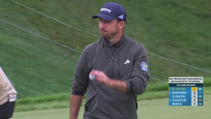 Nick Taylor | Round 2 | 18th hole | Shot 4 | 2025 the Memorial