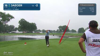 Stephan Jaeger | Round 2 | 16th hole | Shot 1 | 2025 Rocket Classic