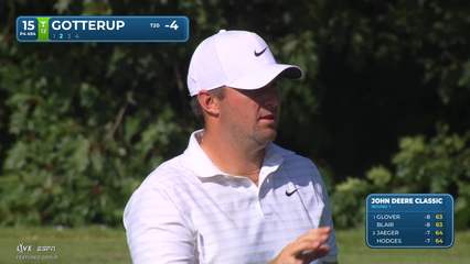 Chris Gotterup | Round 1 | 15th hole | Shot 2 | 2026 John Deere