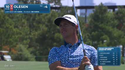 Thorbjørn Olesen | Round 3 | 10th hole | Shot 2 | 2026 Texas Children's