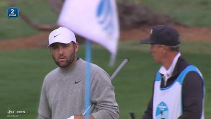 Scottie Scheffler | Round 3 | 2nd hole | Shot 3 | 2026 AT&T Pebble Beach