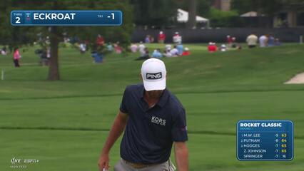 Austin Eckroat | Round 1 | 2nd hole | Shot 4 | 2025 Rocket Classic