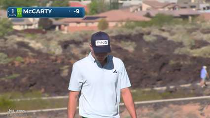 Matt McCarty | Round 2 | 1st hole | Shot 4 | 2025 Bank of Utah
