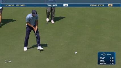 Jordan Spieth | Round 3 | 13th hole | Shot 4 | 2025 THE PLAYERS