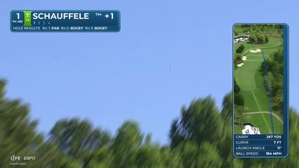 Xander Schauffele | Round 4 | 1st hole | Shot 1 | 2026 Truist Championship