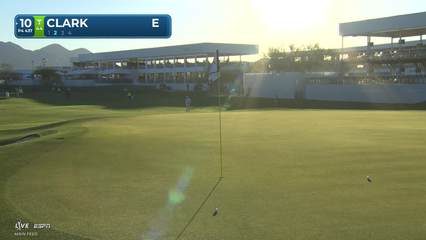 Wyndham Clark | Round 1 | 10th hole | Shot 2 | 2026 WM Phoenix Open