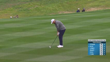 Shane Lowry | Round 3 | 6th hole | Shot 3 | 2025 AT&T Pebble Beach