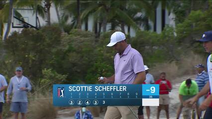 Scottie Scheffler | Round 2 | 4th hole | Shot 3 | 2024 Hero World Challenge