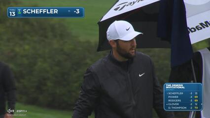 Scottie Scheffler | Round 1 | 13th hole | Shot 5 | 2025 Genesis