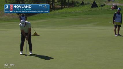 Viktor Hovland | Round 3 | 3rd hole | Shot 3 | 2026 RBC Canadian