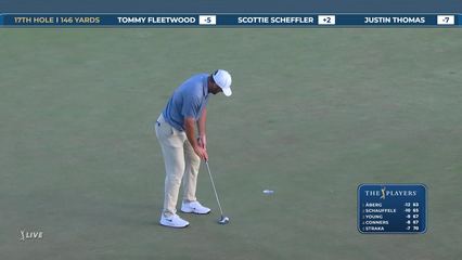 Scottie Scheffler | Round 2 | 17th hole | Shot 3 | 2026 THE PLAYERS