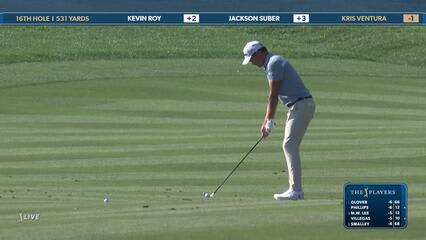 Kristoffer Ventura | Round 1 | 16th hole | Shot 2 | 2025 THE PLAYERS