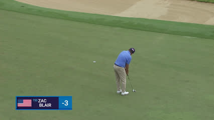 Zac Blair | Round 4 | 17th hole | Shot 3 | 2026 Sony Open