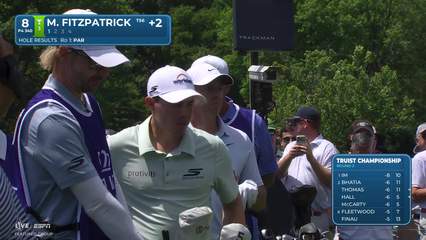 Matt Fitzpatrick | Round 2 | 8th hole | Shot 1 | 2026 Truist Championship