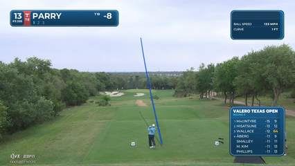 John Parry | Round 3 | 13th hole | Shot 1 | 2026 Valero