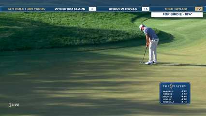 Nick Taylor | Round 1 | 4th hole | Shot 4 | 2026 THE PLAYERS