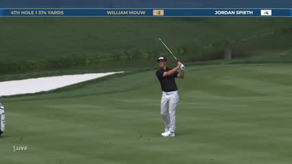 William Mouw | Round 3 | 4th hole | Shot 2 | 2026 THE PLAYERS