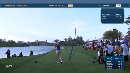 Rory McIlroy | Round 3 | 18th hole | Shot 1 | 2025 THE PLAYERS