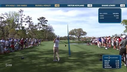 Russell Henley | Round 2 | 9th hole | Shot 1 | 2025 THE PLAYERS