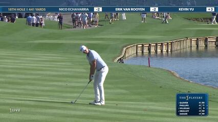 Nico Echavarria | Round 1 | 18th hole | Shot 2 | 2025 THE PLAYERS