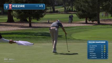 Patton Kizzire | Round 2 | 7th hole | Shot 3 | 2025 Procore