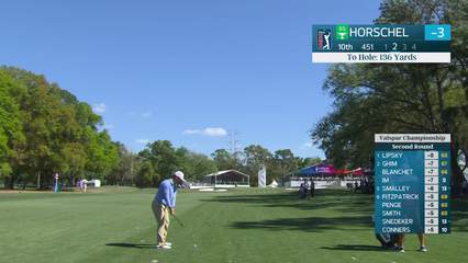 Billy Horschel | Round 2 | 10th hole | Shot 2 | 2026 Valspar