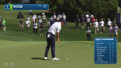 Justin Rose | Round 1 | 1st hole | Shot 5 | 2026 Truist Championship
