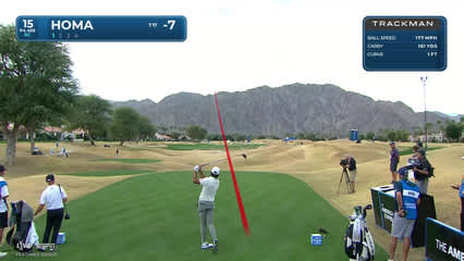 Max Homa | Round 1 | 15th hole | Shot 1 | 2026 The American Express