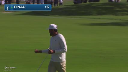 Tony Finau | Round 2 | 1st hole | Shot 3 | 2025 Genesis