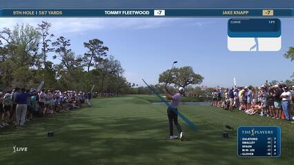 Jake Knapp | Round 3 | 9th hole | Shot 1 | 2025 THE PLAYERS