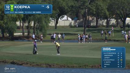 Brooks Koepka | Round 4 | 12th hole | Shot 2 | 2026 Valspar