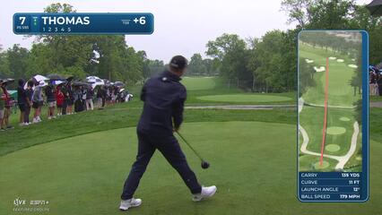 Justin Thomas | Round 2 | 7th hole | Shot 1 | 2025 the Memorial