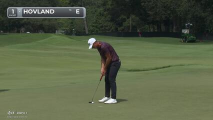 Viktor Hovland | Round 1 | 1st hole | Shot 5 | 2025 TOUR Championship