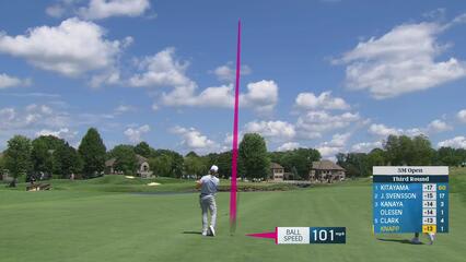 Jake Knapp | Round 3 | 2nd hole | Shot 2 | 2025 3M Open