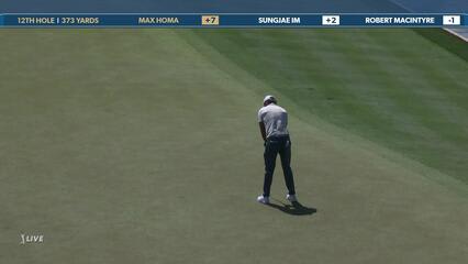 Max Homa | Round 1 | 12th hole | Shot 4 | 2025 THE PLAYERS