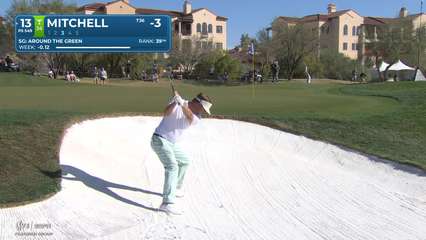 Keith Mitchell | Round 3 | 13th hole | Shot 3 | 2026 WM Phoenix Open