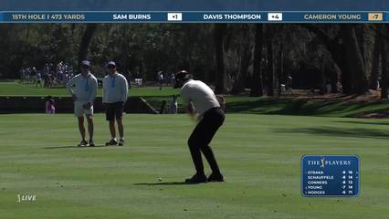 Cameron Young | Round 2 | 15th hole | Shot 2 | 2026 THE PLAYERS
