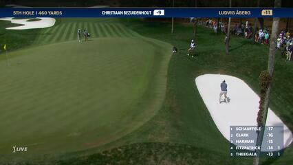 Ludvig Aberg | 2024 THE PLAYERS | Round 4 | 5th hole | Shot 3