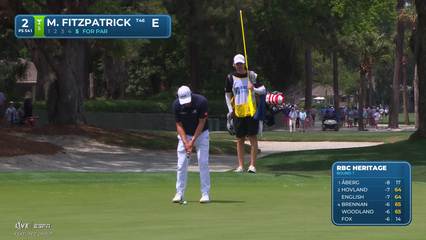 Matt Fitzpatrick | Round 1 | 2nd hole | Shot 5 | 2026 RBC Heritage