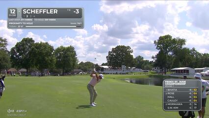 Scottie Scheffler | Round 1 | 12th hole | Shot 2 | 2025 FedEx St. Jude