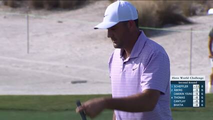 Scottie Scheffler | Round 2 | 8th hole | Shot 3 | 2024 Hero World Challenge