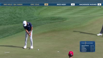 Eric Cole | Round 1 | 2nd hole | Shot 5 | 2026 THE PLAYERS