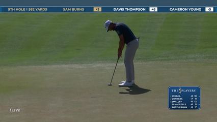 Sam Burns | Round 2 | 9th hole | Shot 4 | 2026 THE PLAYERS