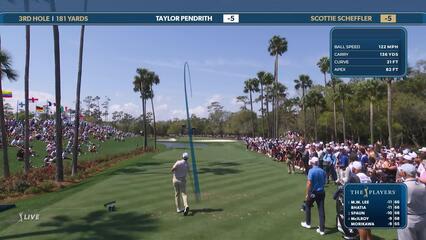 Scottie Scheffler | Round 3 | 3rd hole | Shot 1 | 2025 THE PLAYERS