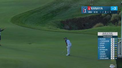 Takumi Kanaya | Round 1 | 18th hole | Shot 3 | 2025 Bank of Utah