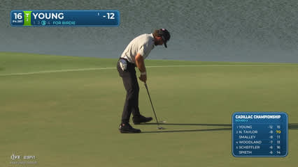 Cameron Young | Round 2 | 16th hole | Shot 3 | 2026 Cadillac