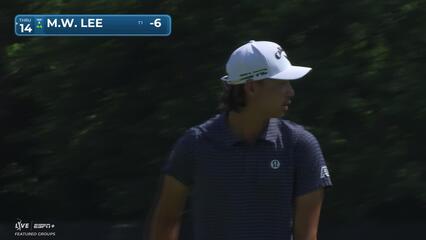 Min Woo Lee | Round 1 | 5th hole | Shot 3 | 2025 Rocket Classic