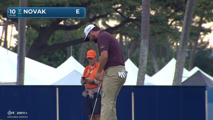 Andrew Novak | Round 1 | 10th hole | Shot 4 | 2025 Sony Open