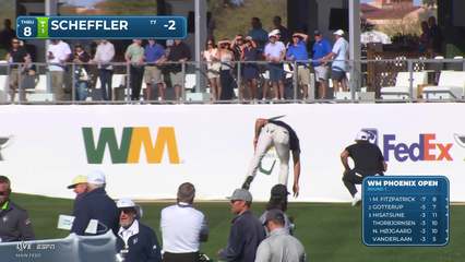 Scottie Scheffler | Round 1 | 17th hole | Shot 3 | 2026 WM Phoenix Open